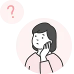 疑問を抱えた女性