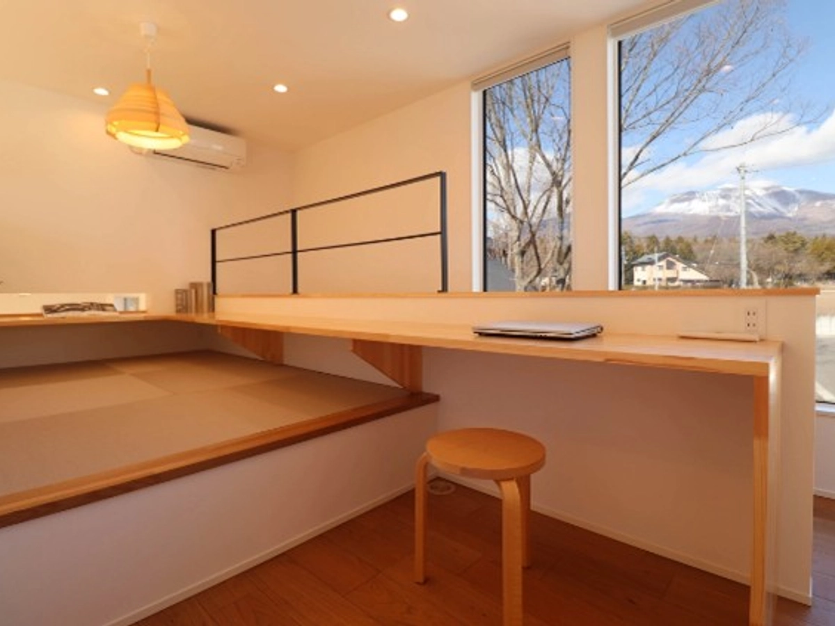 小上がりの畳敷き