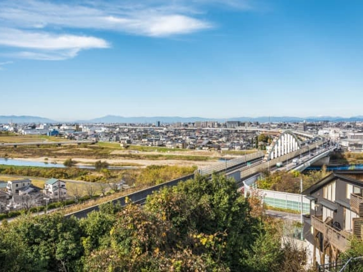 名古屋市守山区から見た庄内川