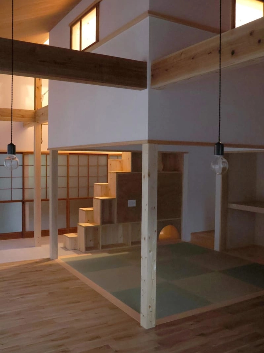 つなげたり仕切ったり家族の変化に合わせて使える和室