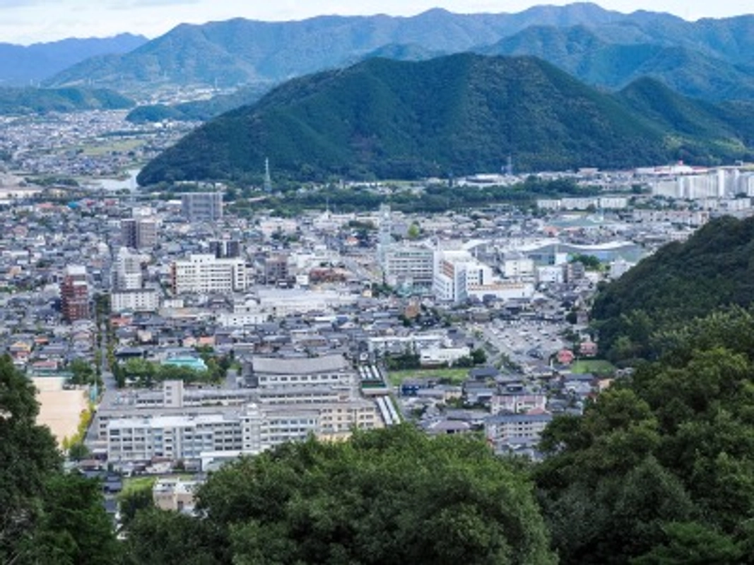 山口市の街並み