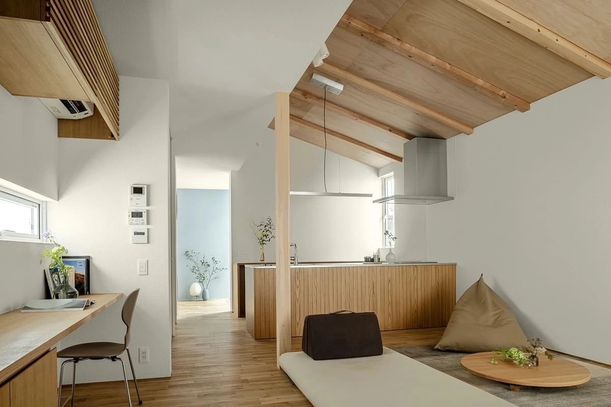 木を基調とした和の温かみのあるLDK