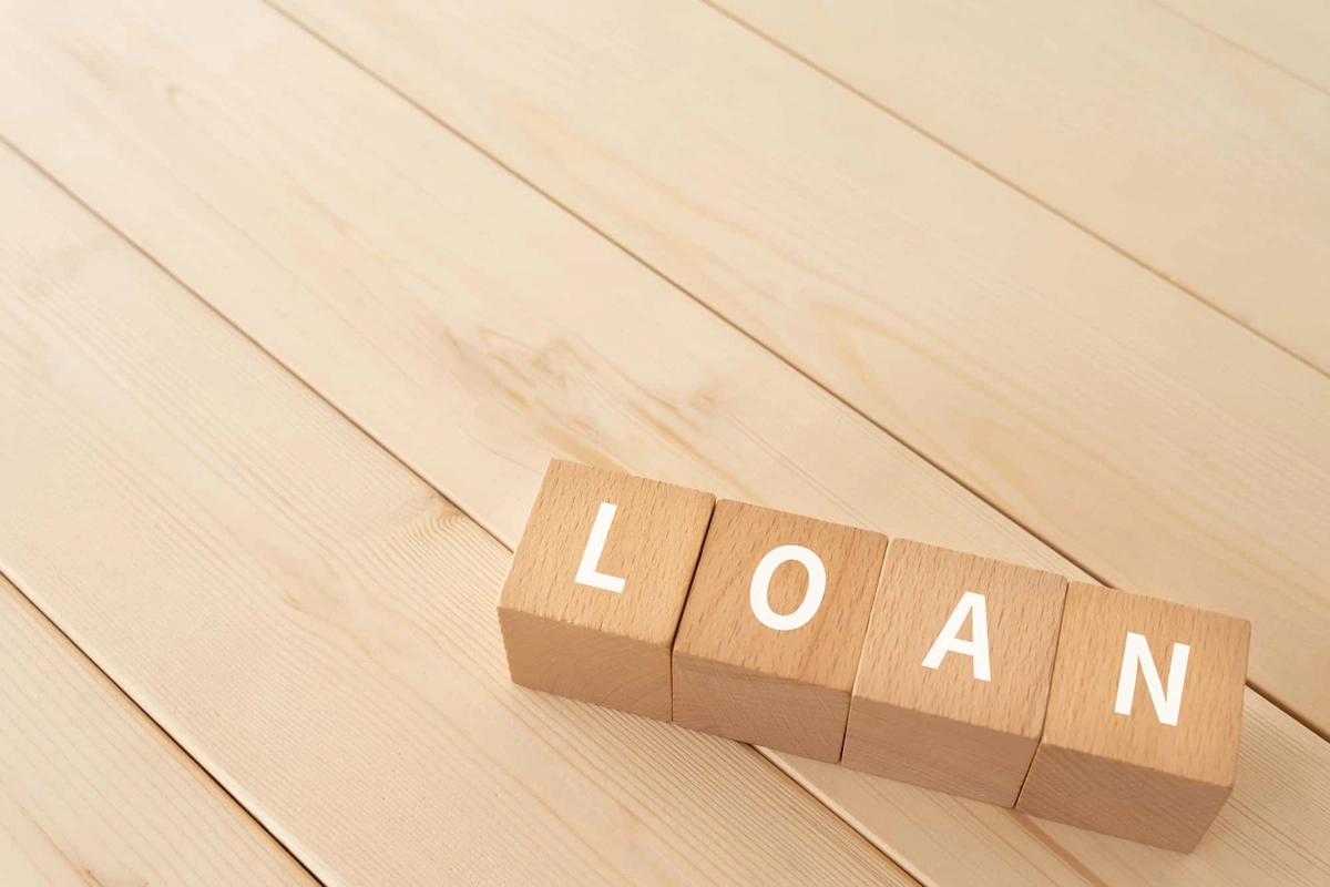 LOANと印字されたブロック