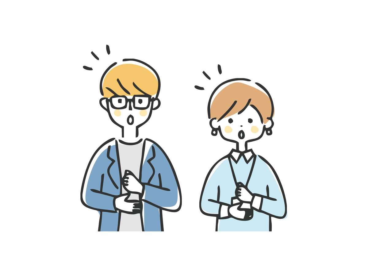 納得するビジネスパーソンのイラスト