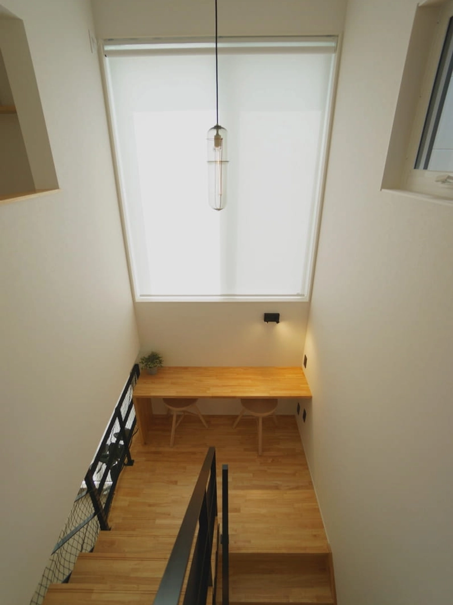 ちょっとした空間を有効活用したワークスペース