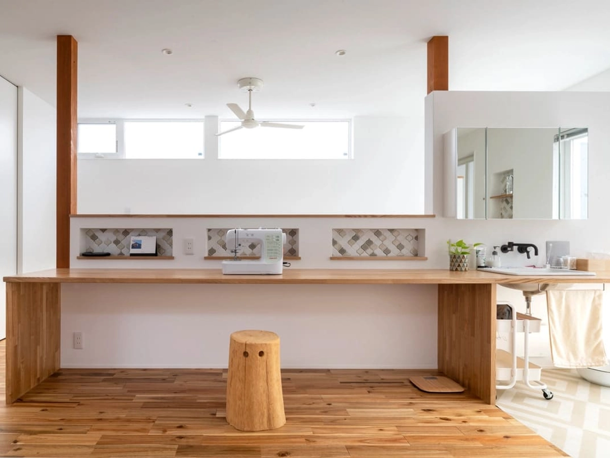 横に広がったワークスペース