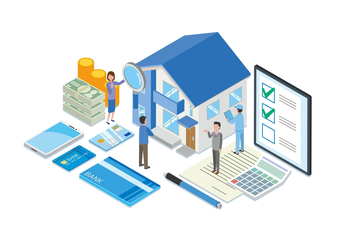 住宅購入に関するイラスト