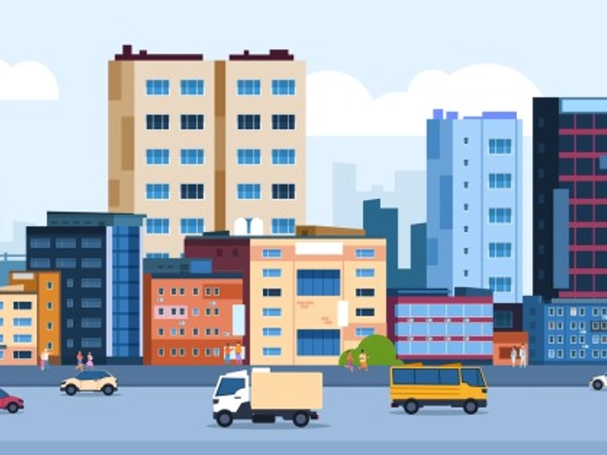 道路沿いに建つ住宅