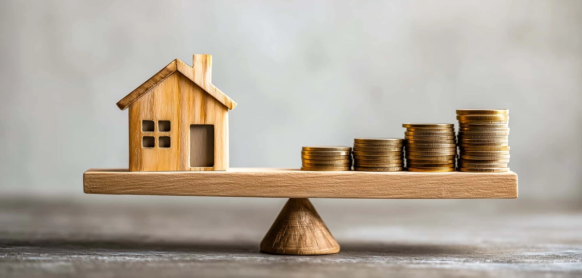 住宅と資金の象徴的バランス
