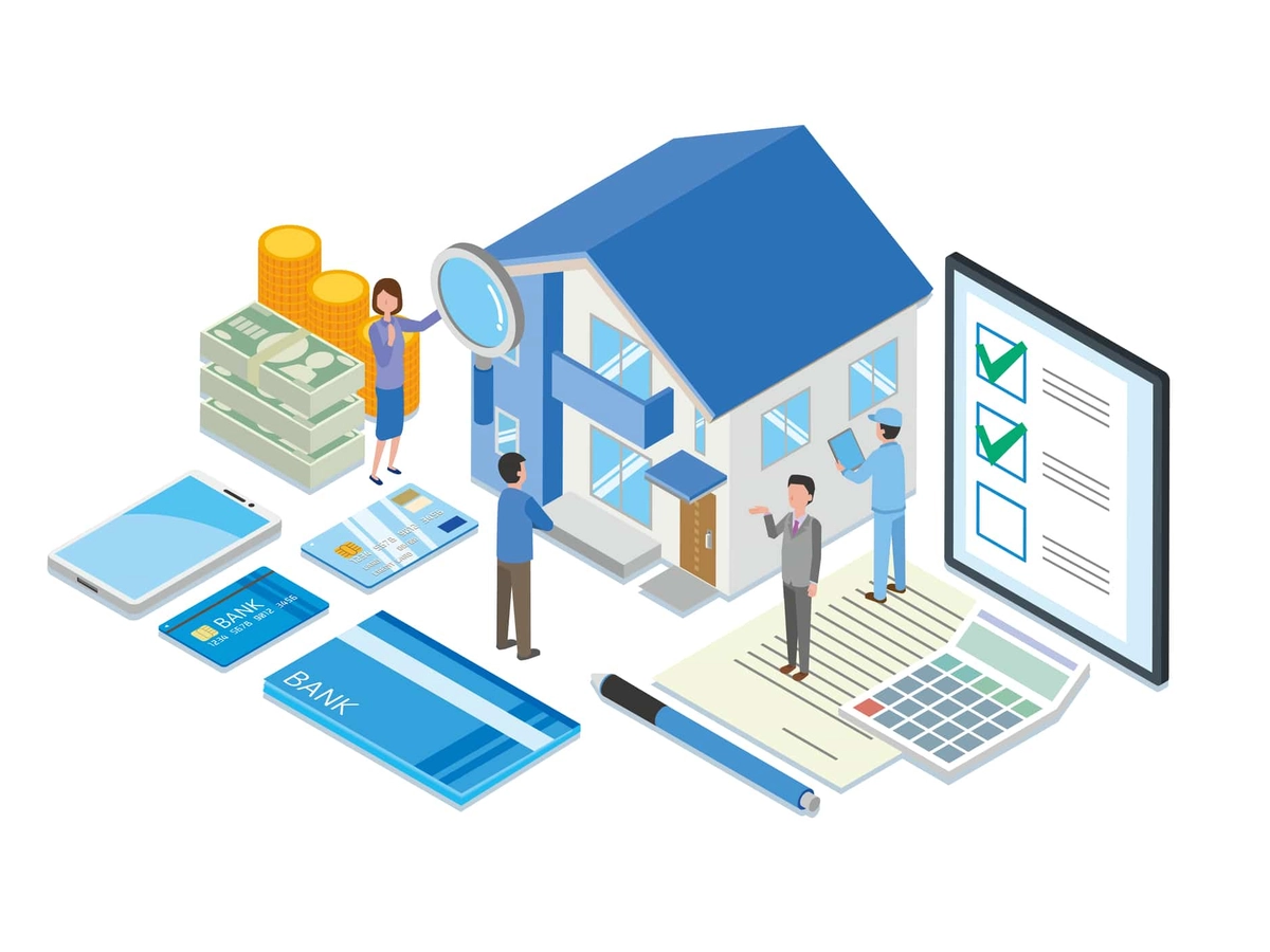 住宅購入に関するイラスト