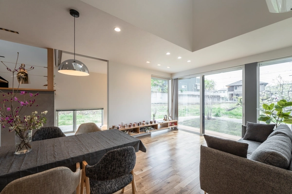 【北九州市八幡西区】「開放的な眺め、色々な場所で家をゆったりと寛げる家」の見学会