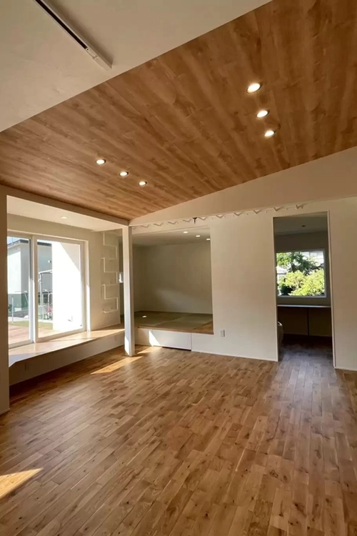 ひろびろしたリビング