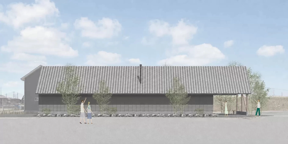 【益田市】屋根と架構の森