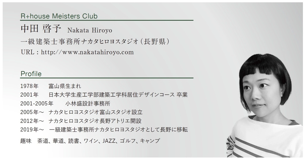 担当建築家中田先生紹介