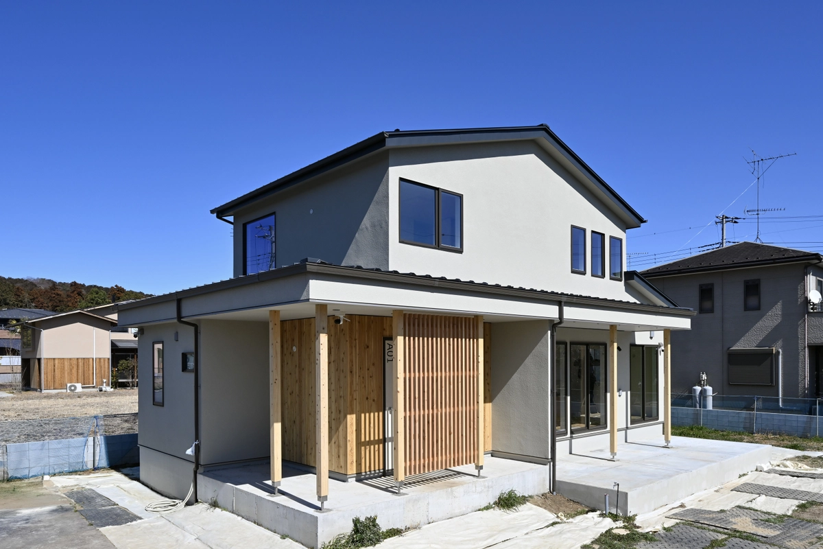 越生町完成見学会 和モダンの家