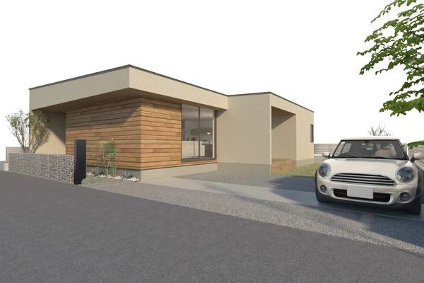 愛知県豊橋市飯村町 平屋のデザイン住宅 完成見学会