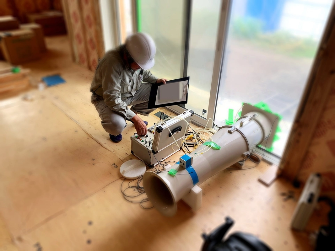 気密測定実演会・構造見学会　【大牟田市】　