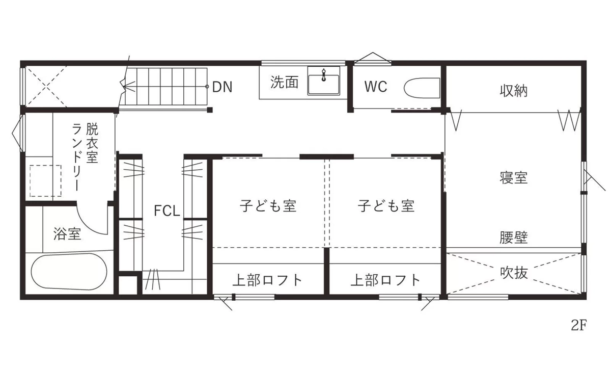 間取り図2階