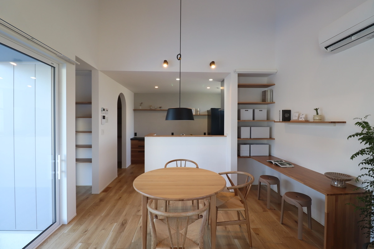 『プライベート感のあるL字型の家』オープンハウス