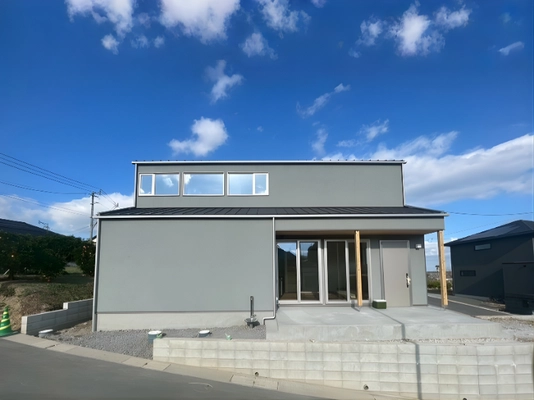 【大分市】54坪の土地に建てる テラスデッキと土間のある家。見学会