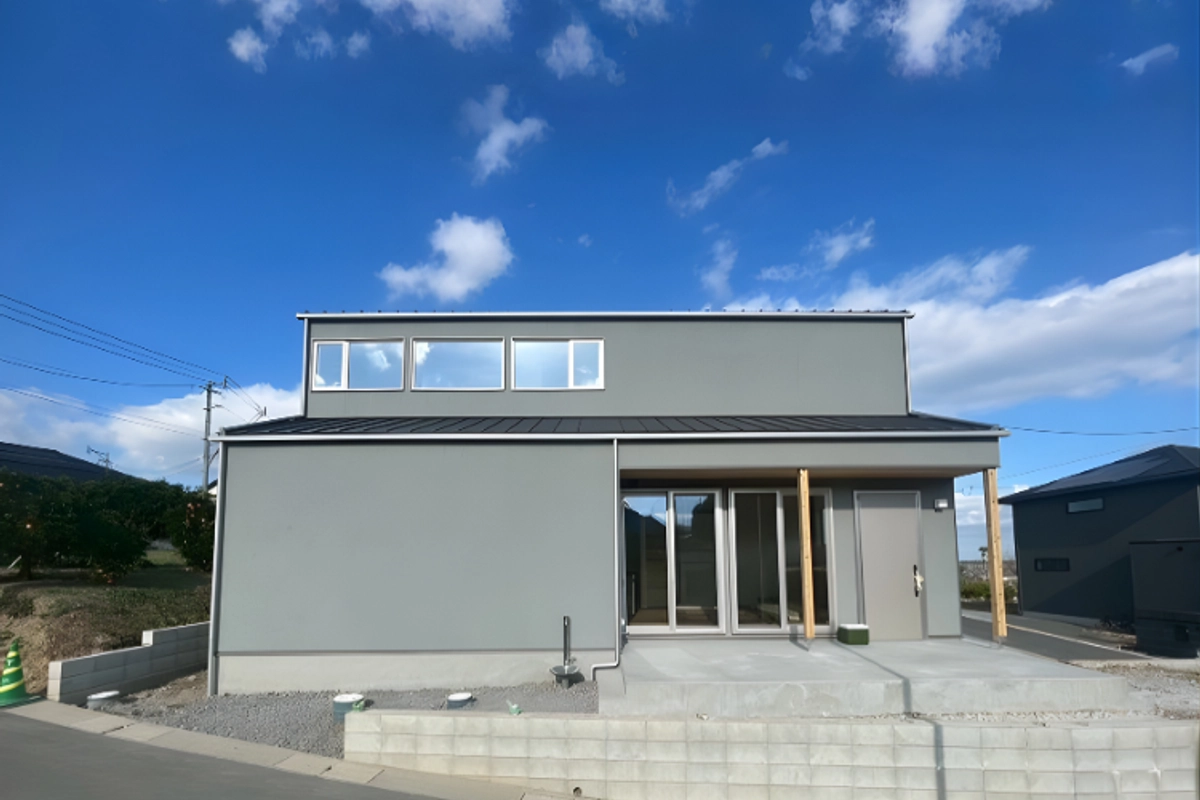【大分市】54坪の土地に建てる テラスデッキと土間のある家。見学会