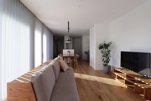 『集中と開放の家』オープンハウス