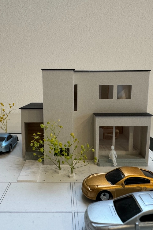 プライバシーを配慮した外観