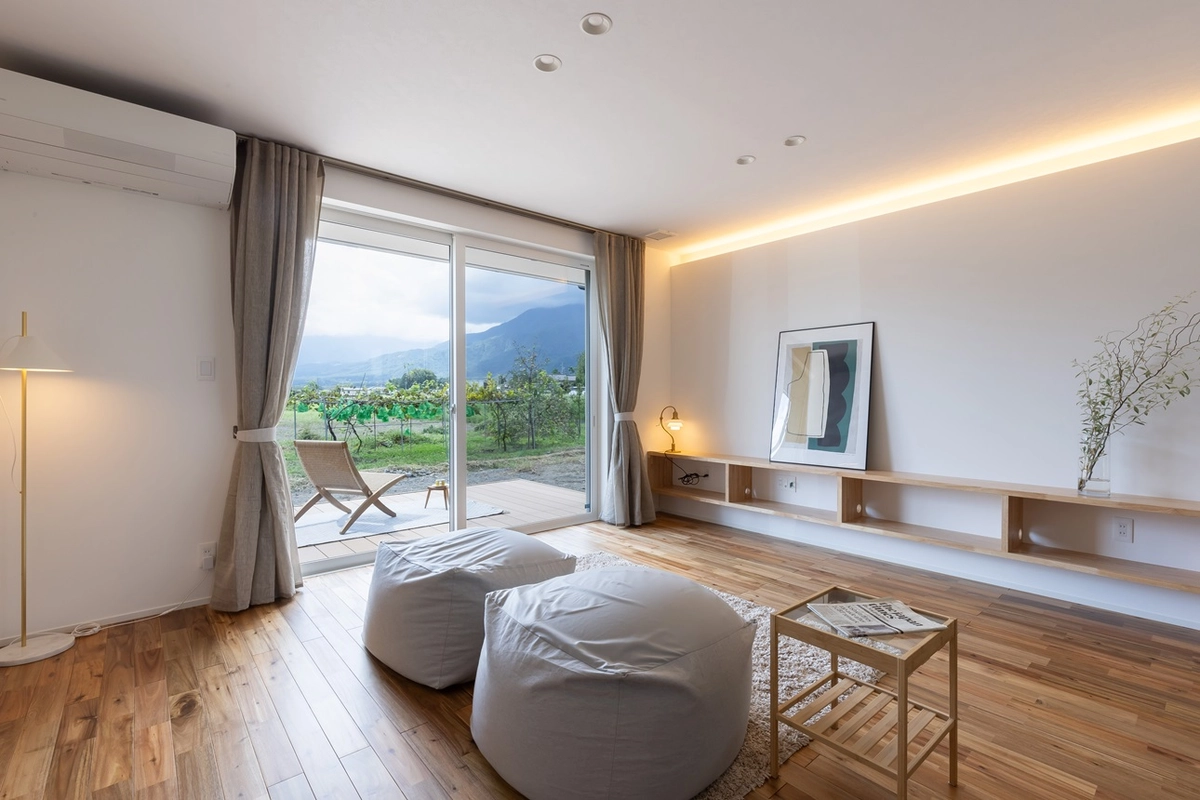 安曇野市「自然を感じながらのびのびと暮らす家」