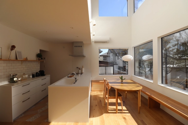 『三角屋根の愛犬と暮らす家』オープンハウス