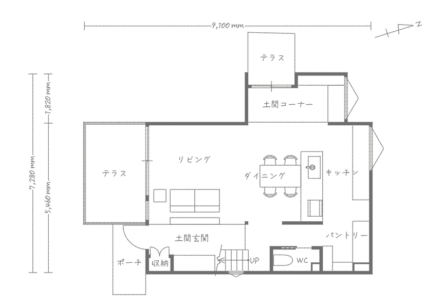 1階
