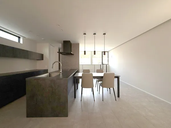 光を設計した2階リビングの家の事例トップ画像