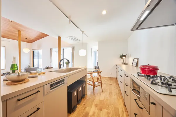 余白が叶えた豊かな暮らしの収納スペース