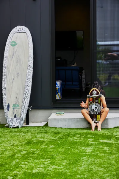 ワガママの数だけ幸せが詰まった家の趣味室・庭・中庭