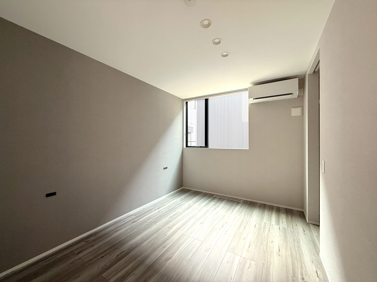 光を設計した2階リビングの家の寝室