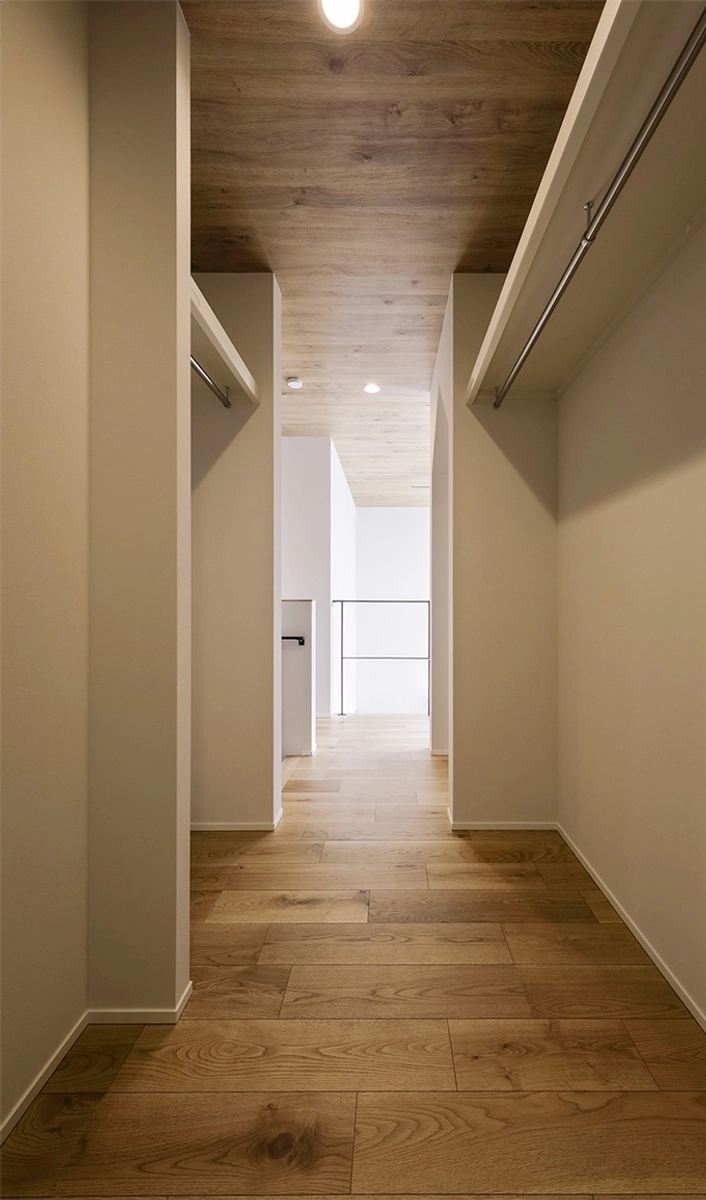 ウチで過ごす時間も良いなと思える家のクローゼット