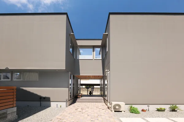 3.5世帯の空間 程よい距離感で家族がつながる家の外観