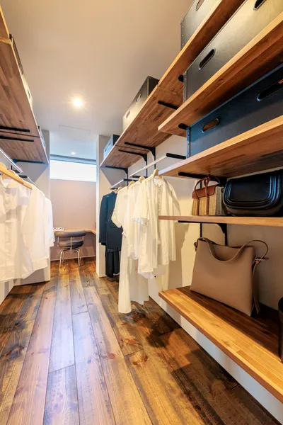 心躍る日々と安らぎを包む家のクローゼット