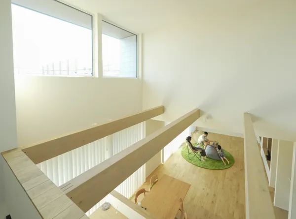 GARANDOU HOUSEの吹き抜け