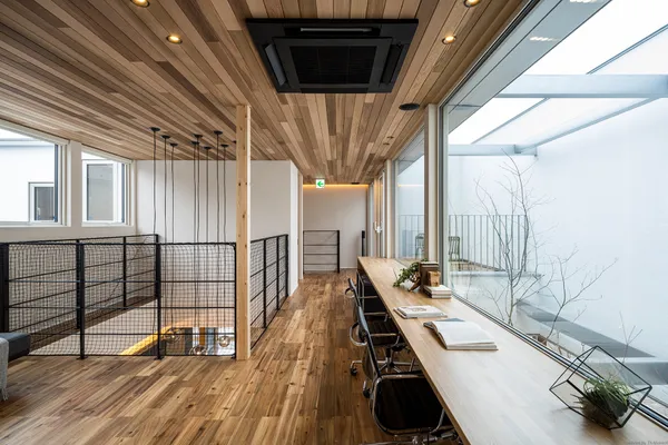 珈琲の薫る家のワークスペース