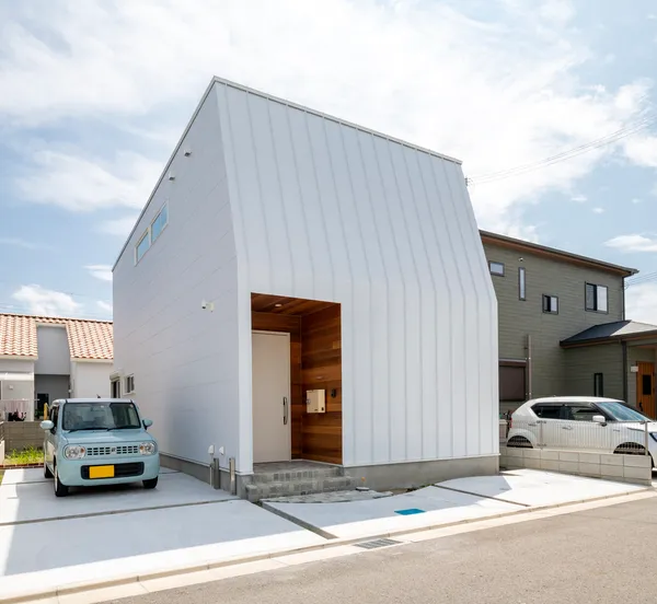 心が温かくなる居心地の良い家の外観