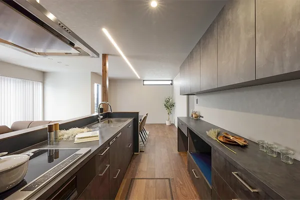 Gallery HOUSEのキッチン