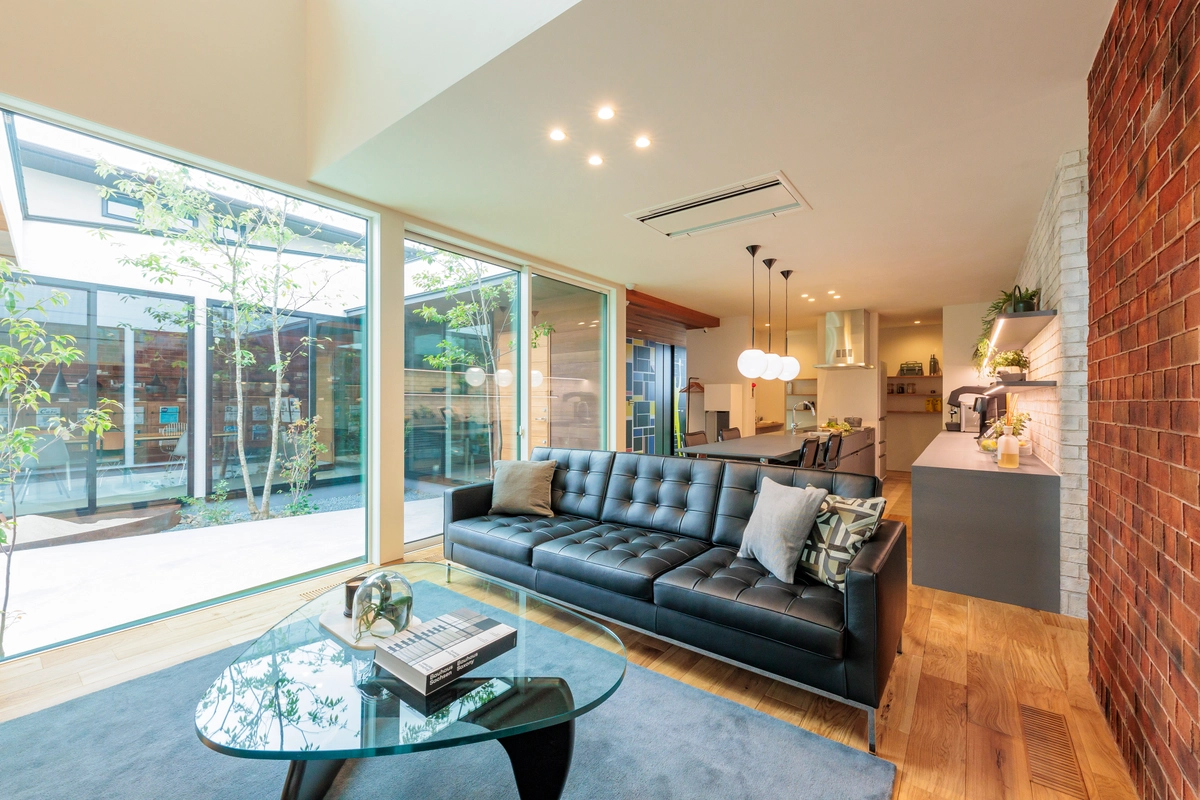 心躍る日々と安らぎを包む家のリビング