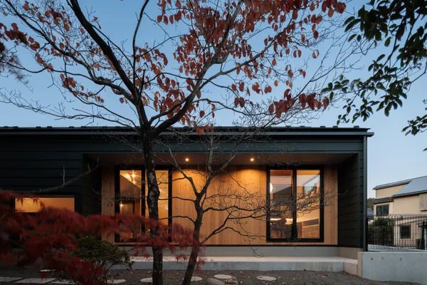 回遊できる非日常的な住まいの外観