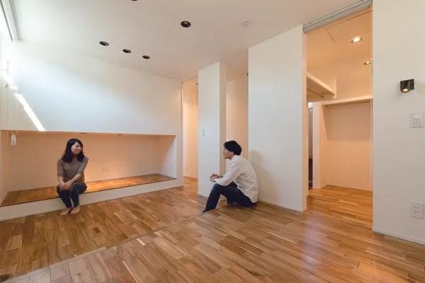 暮らし方の変化も考えたデザイン重視の家の子供部屋