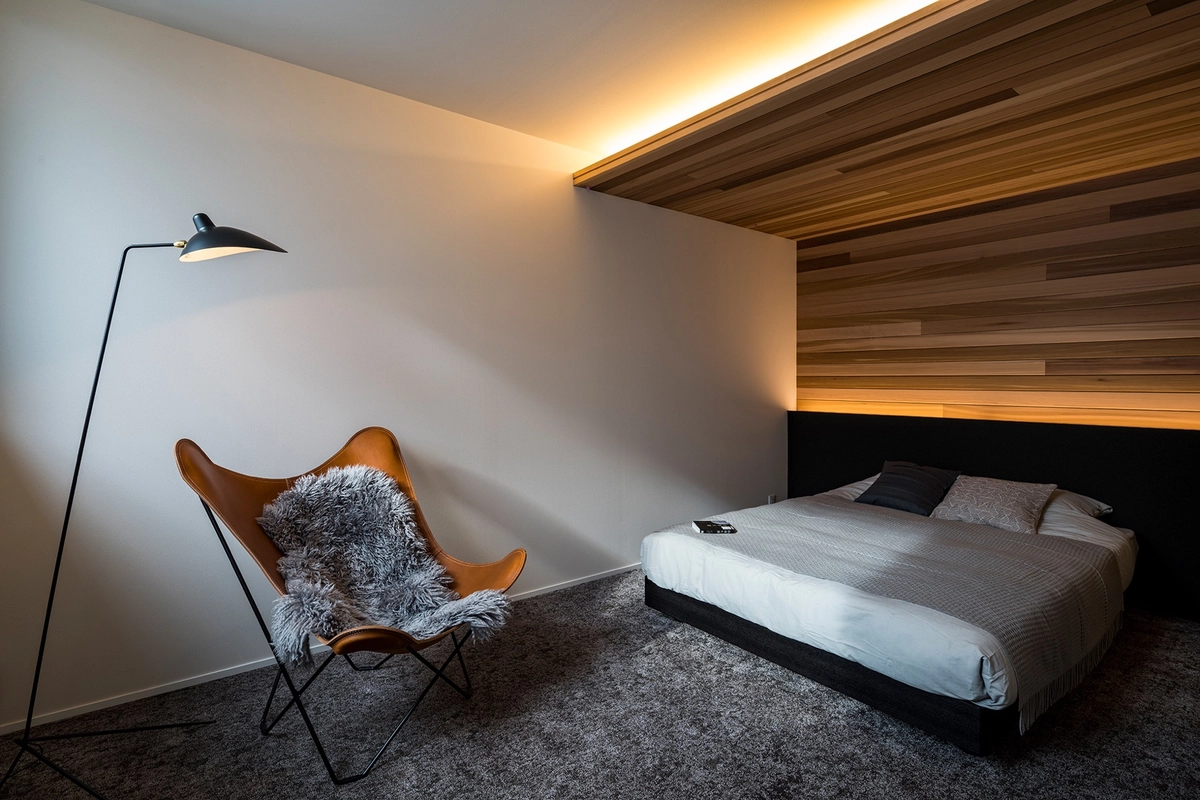 珈琲の薫る家の寝室