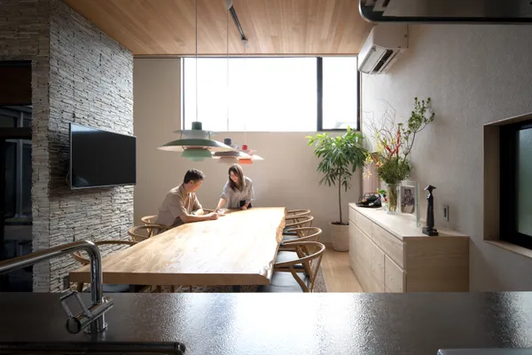 閑静な住宅地に建つ ゆとりの家