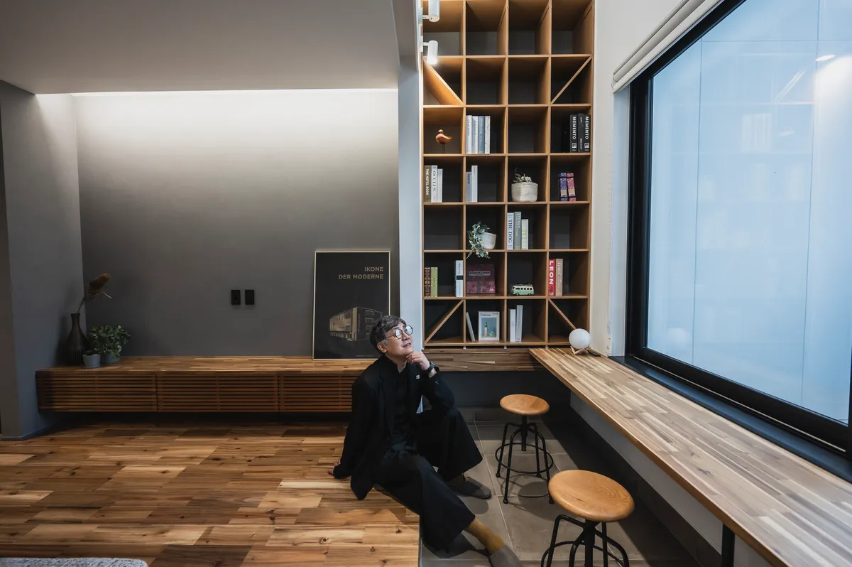 家族が繋がる、タテ・ヨコ・ミライへのびる家 事例トップ画像