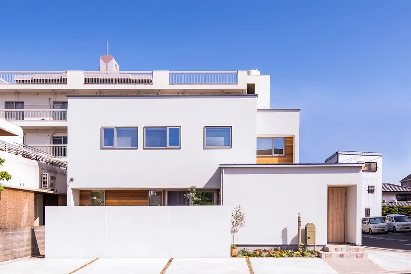 パン教室のある二世帯住宅 実例トップ画像