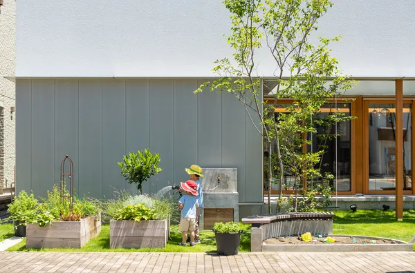 珈琲の薫る家の庭・中庭