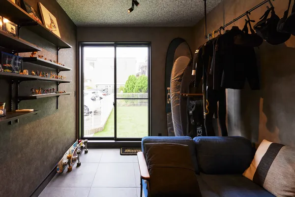 ワガママの数だけ幸せが詰まった家の趣味室・収納スペース